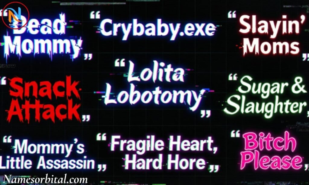 Dark Humor Gamertags for Girls