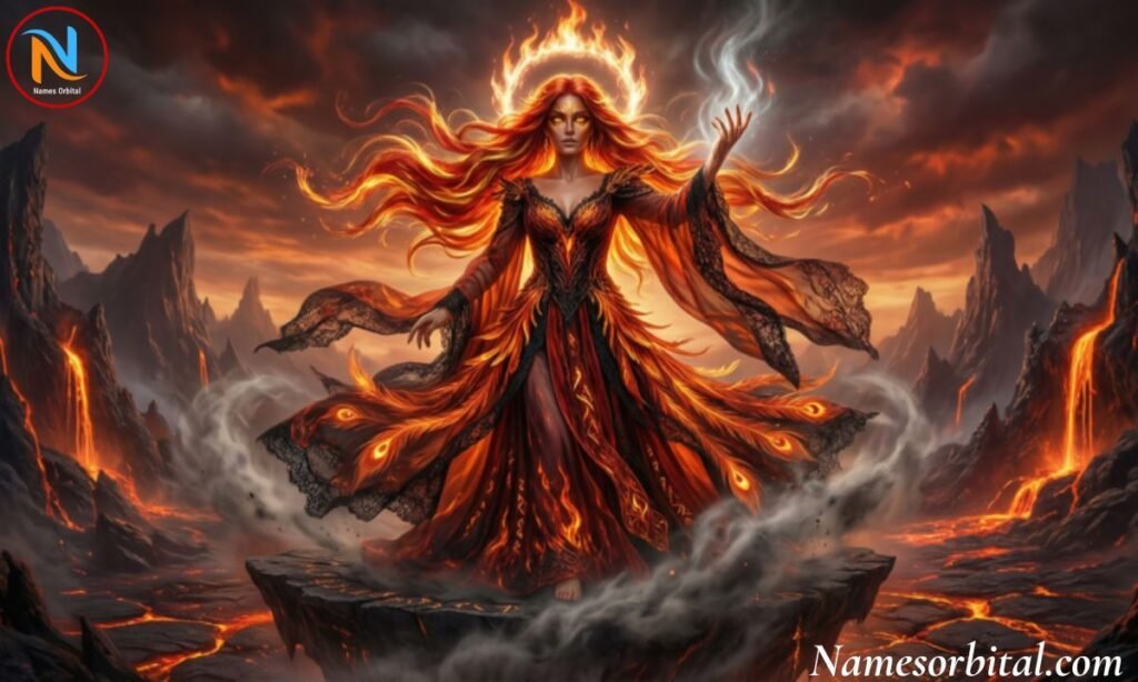 Female Fantasy Names Meaning Fire
