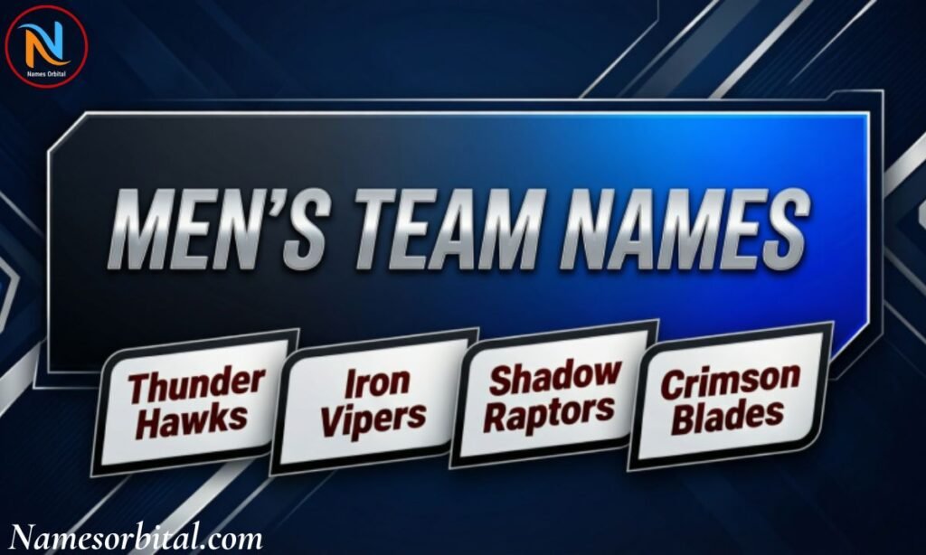 Men's Team Names 