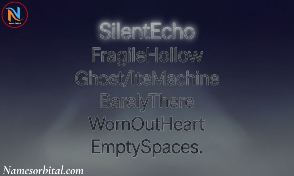 Sad Usernames with Deep Meaning