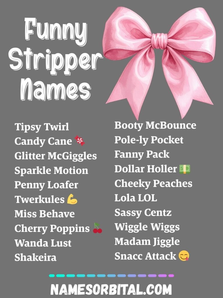 Funny Stripper Names