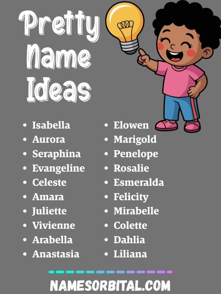 Pretty Name Ideas