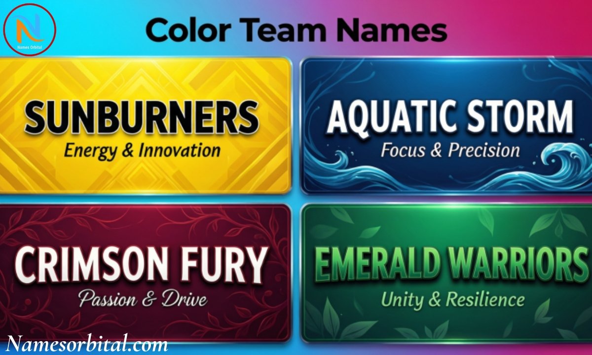 _Color Team Names