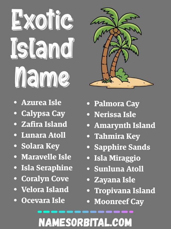 Exotic Island Name