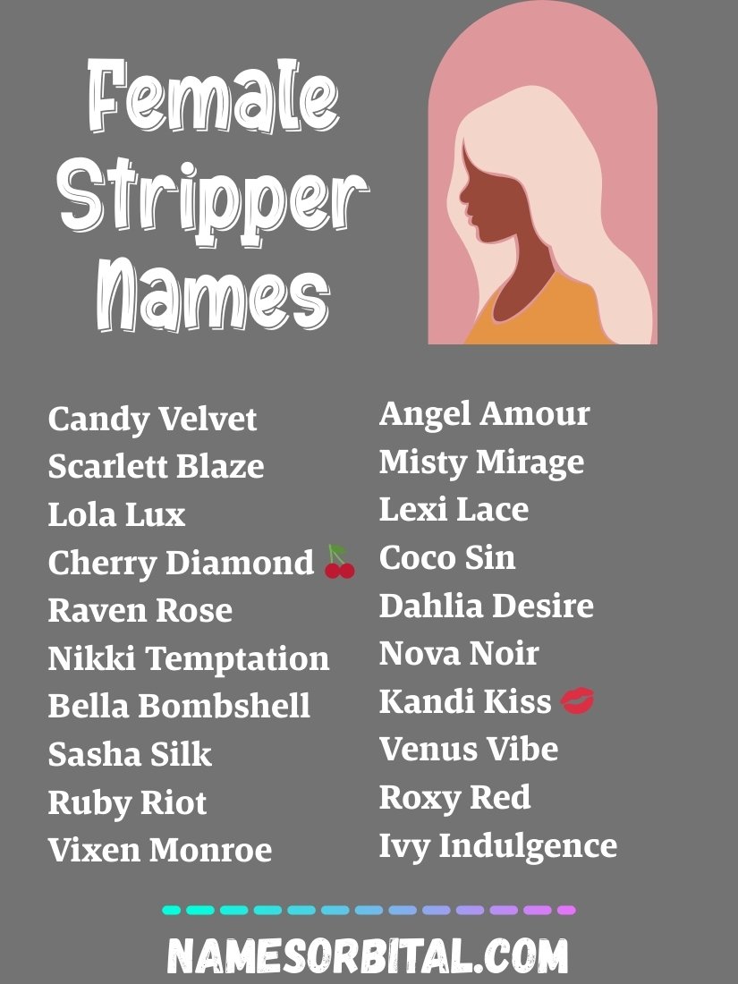Female Stripper Names
