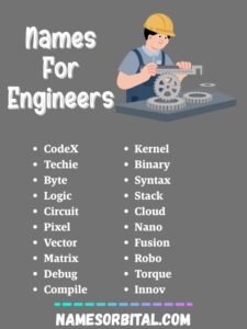 Names For Engineers